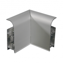 Aluminium Slimline Skirting Internal / External Corner For KAC710.81